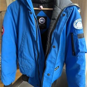 Canada Goose Black and Blue Jacket